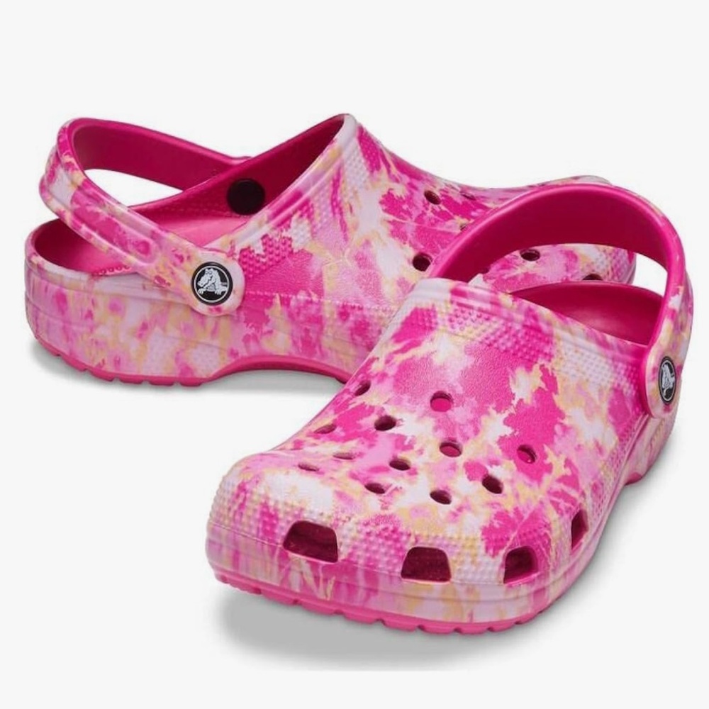 Crocs Classic Solar Rainbow Clogs